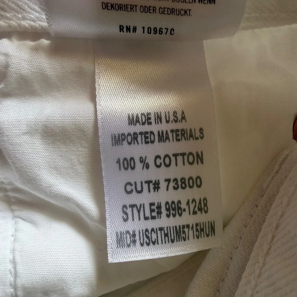 Citizens of Humanity Shorts Womens 26 Marlow Vintage White Denim High Rise